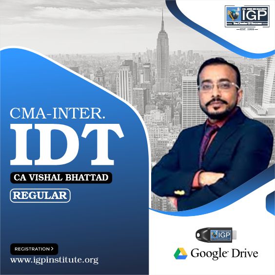 CMA-Indirect Taxation-CA Vishal Bhattad